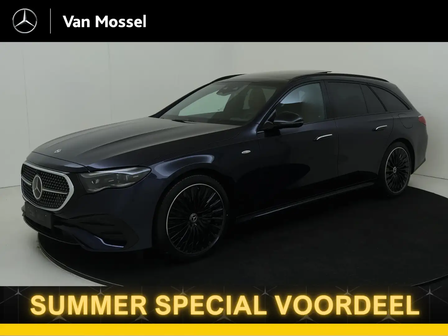 Mercedes-Benz E 300 Estate e Sport Edition Premium Pakket - Leder - Ri Blauw - 1
