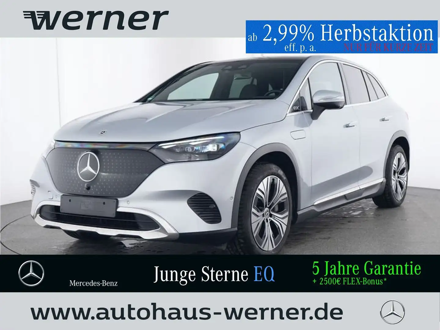Mercedes-Benz EQE SUV EQE 300 SUV EDITION-ELECTRIC-ART PREMIUM AHK PAN Argento - 1