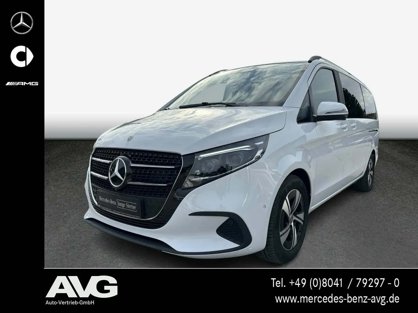 Mercedes-Benz V 300 V 300 d STYLE Lang BURMESTER AHK STANDHZG 360° Blanco - 1