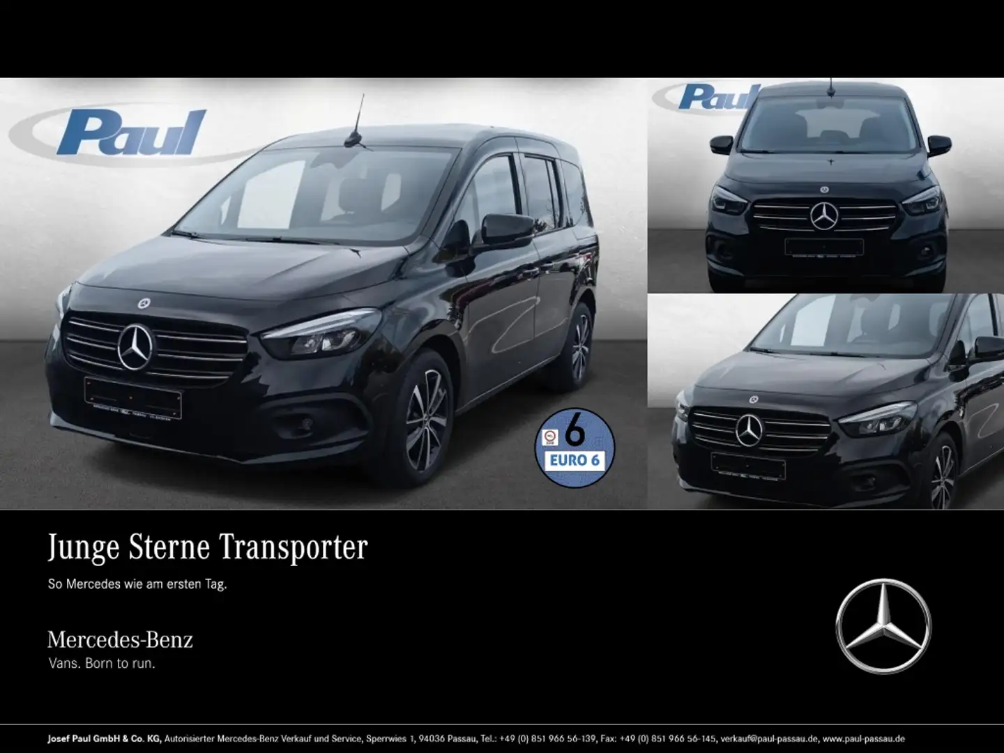 Mercedes-Benz T-Class T 160 d Progressive Navi+Kamera+7G+LED+Tempomat Negru - 1