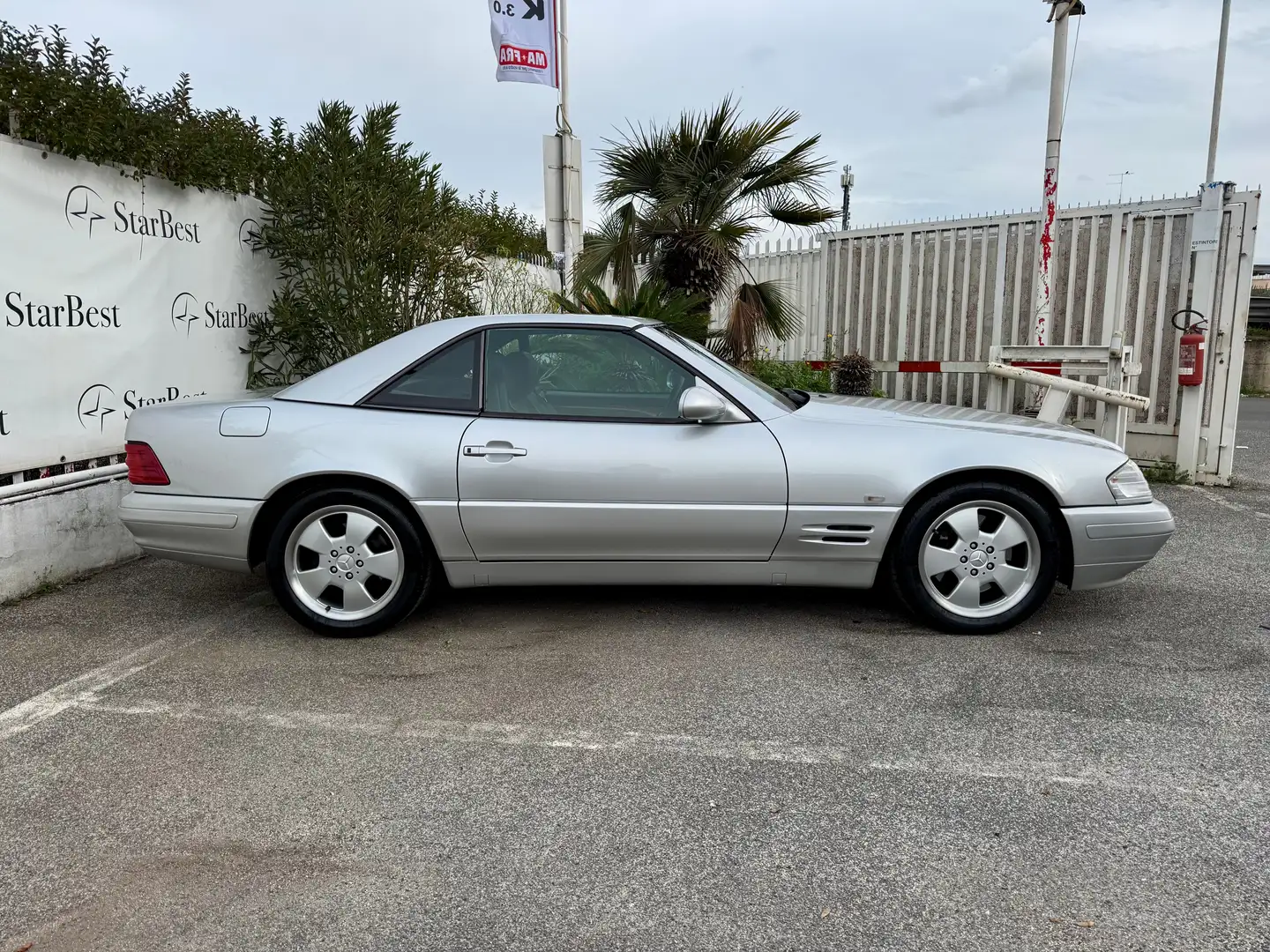 Mercedes-Benz SL 320 SL 320 V6 Elegance *KM 70.000..!!!!!!!*CERTIFICATI Argento - 1