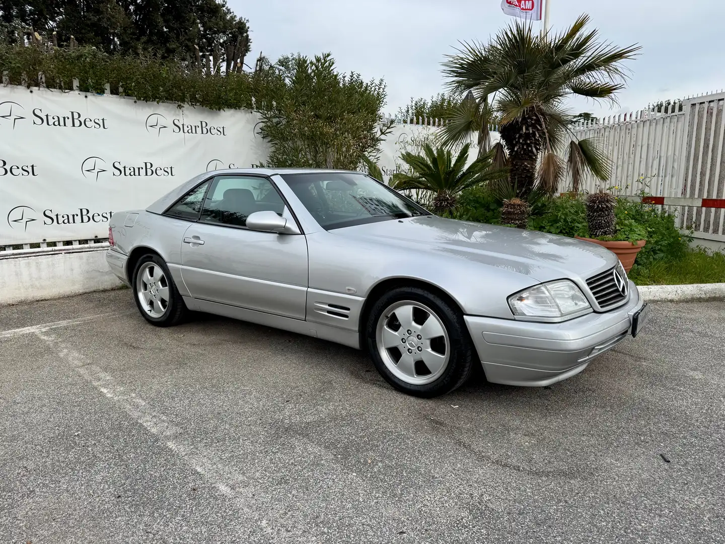 Mercedes-Benz SL 320 SL 320 V6 Elegance *KM 70.000..!!!!!!!*CERTIFICATI Argento - 2