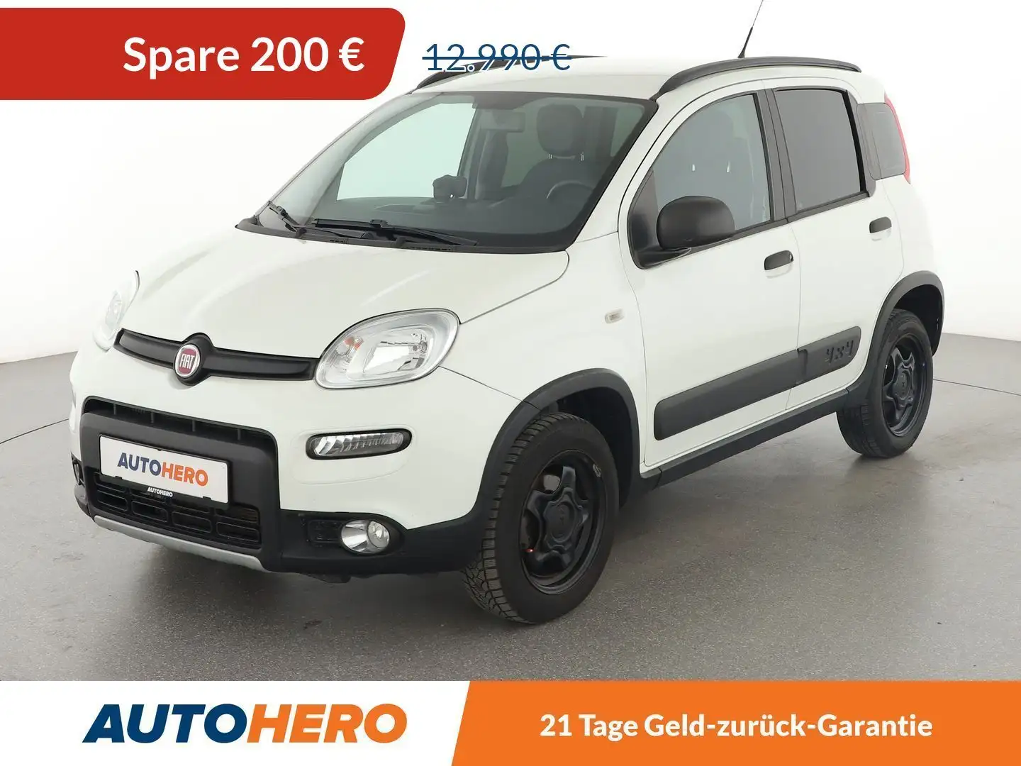 Fiat Panda 1.3 M-Jet 4x4*PDC*AHK*KLIMA*GARANTIE* Weiß - 1