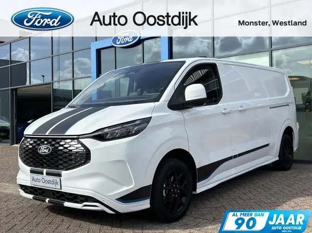 Ford Transit Custom E-Transit 340 L2H1 Sport 71 kWh 218PK 2x Schuifdeu