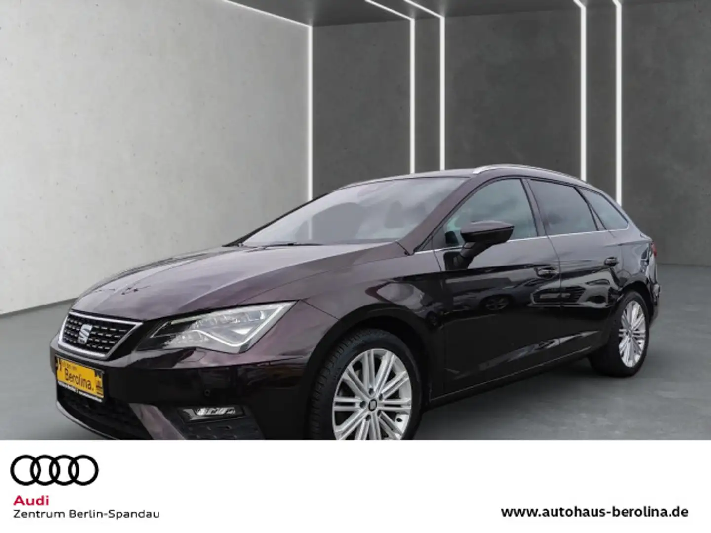 SEAT Leon ST 1.4 TSI Xcellence DSG *ACC*R-CAM*SHZ* Fialová - 1