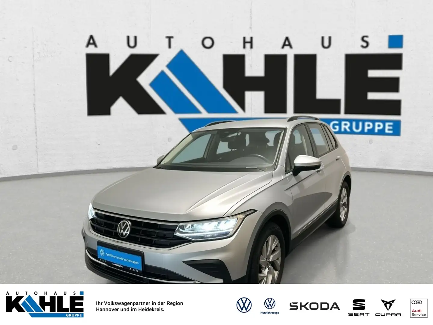 Volkswagen Tiguan 2.0 TDI Life Klima Navi Rückfahrkamera srebrna - 1