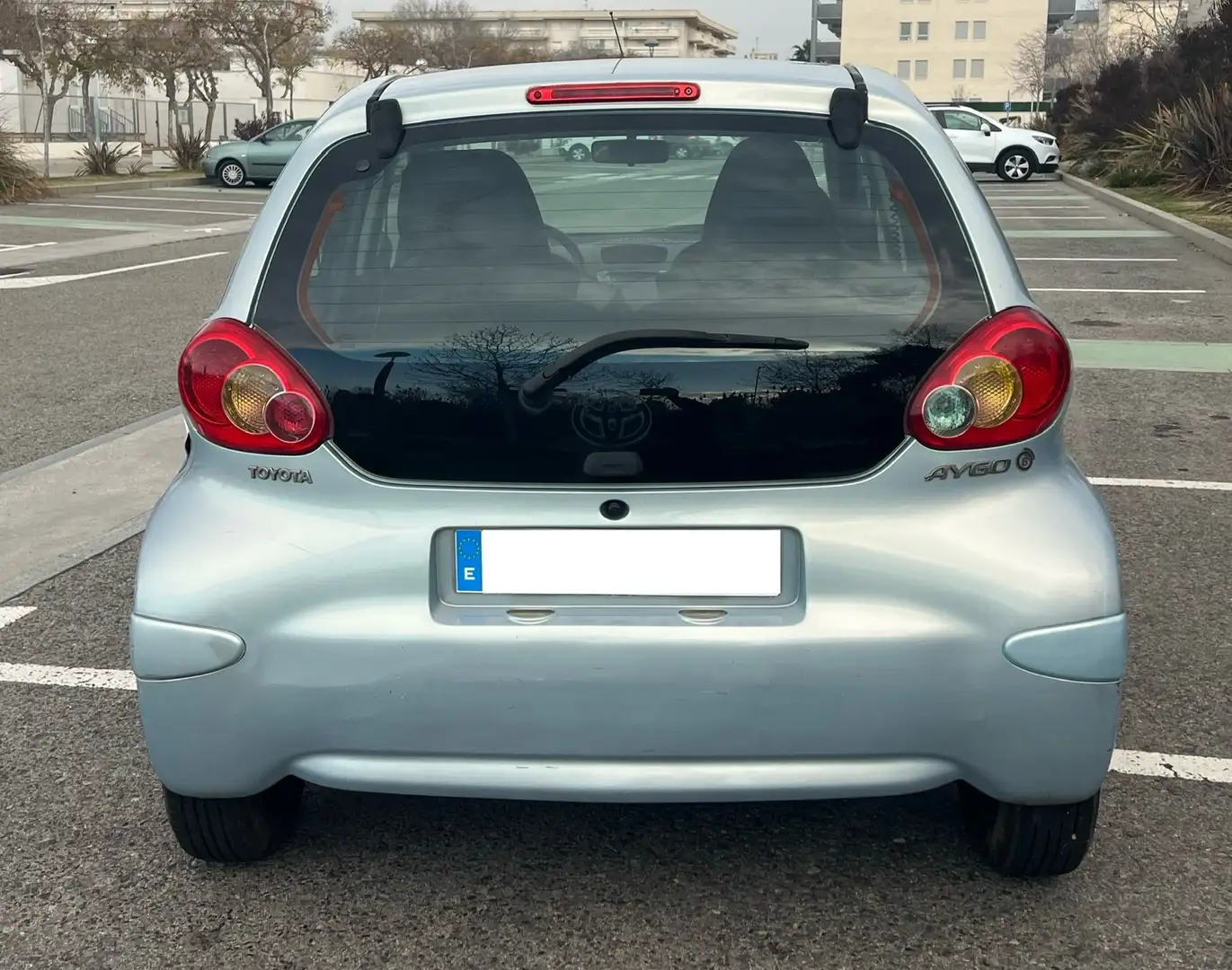 Toyota Aygo Blau - 2