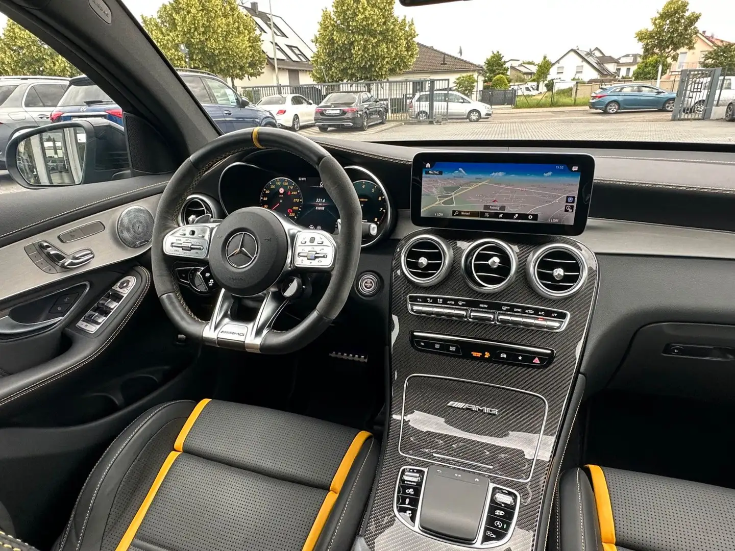 Mercedes-Benz GLC 63 AMG GLC*63S*AMG*4M*PERFORMANCE-SITZE*AERO-DYNAMIK* Schwarz - 2