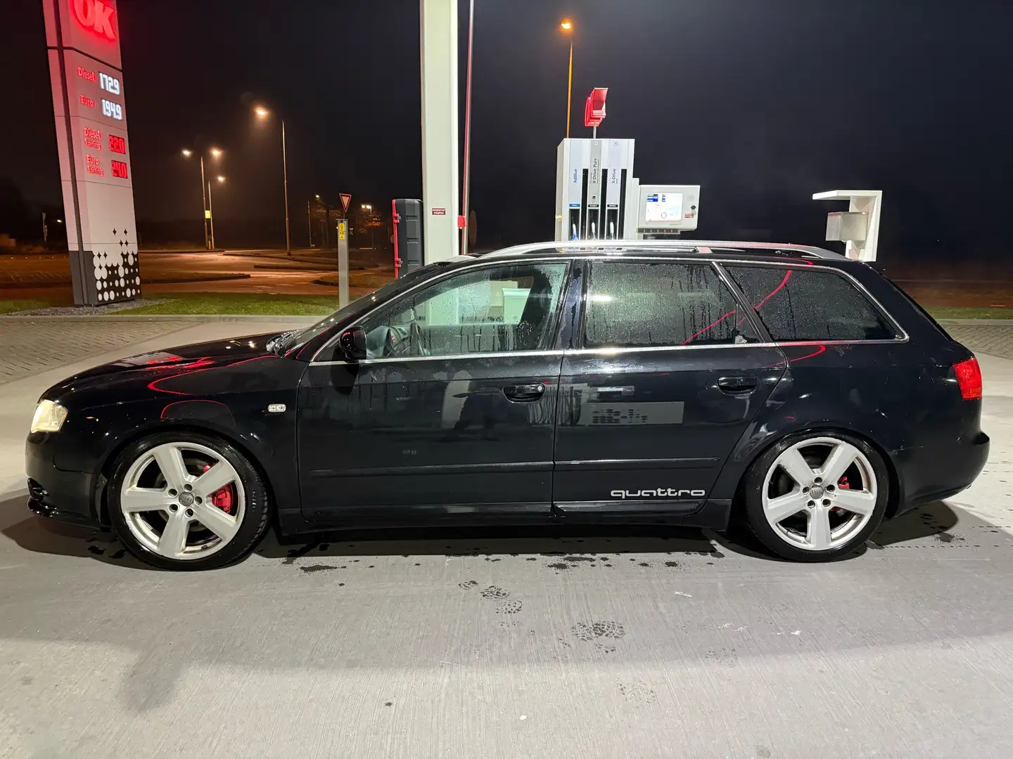 Audi A4 3.0 TDI quattro Zwart - 1