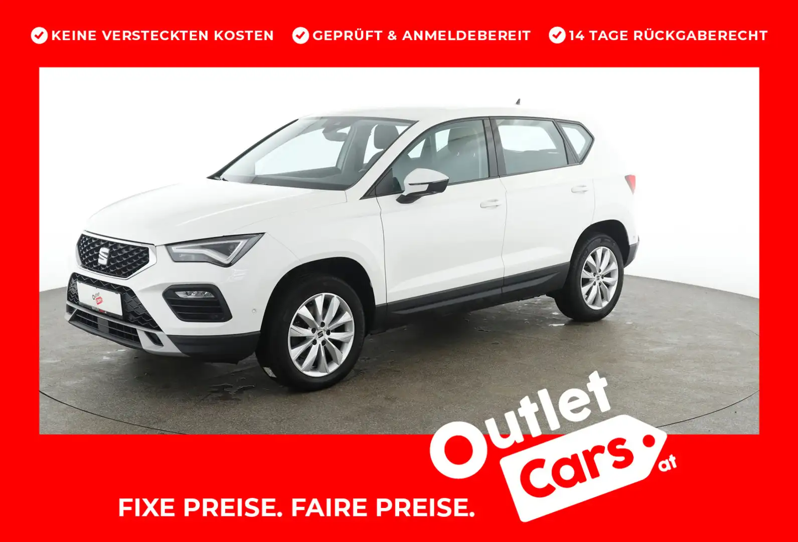 SEAT Ateca Style 2.0 TDI DSG Weiß - 1