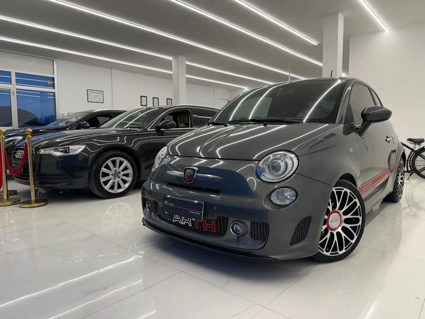 Abarth 595 Turismo 1.4 Turbo T-Jet 160 CV Turismo Gri - 1