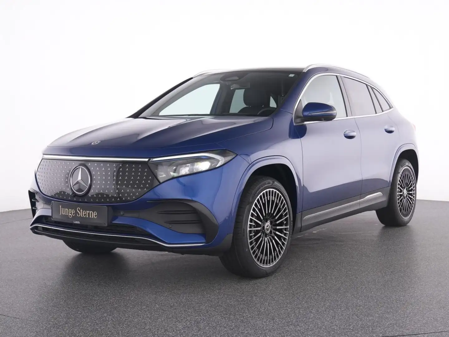 Mercedes-Benz EQA 300 4M AMG+20"+Pano+LED+360+Totw+Mem+KeylGo+ Blau - 2