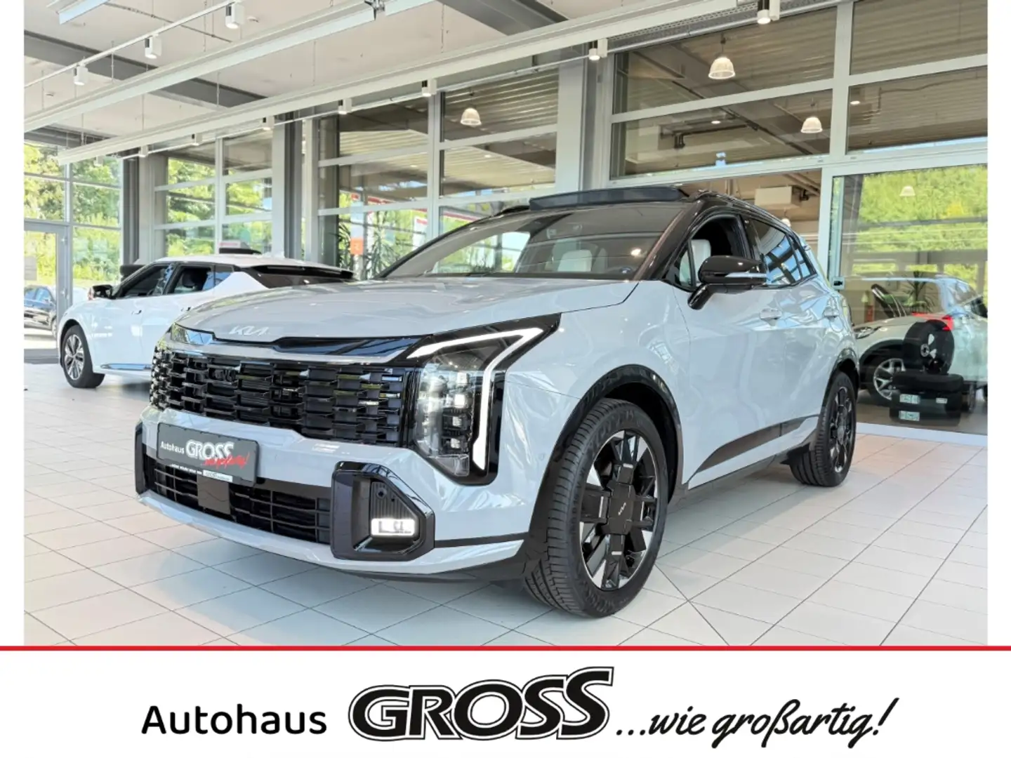 Kia Sportage GT-Line El. Panodach Navi Leder Digitales Cockpit Grau - 1