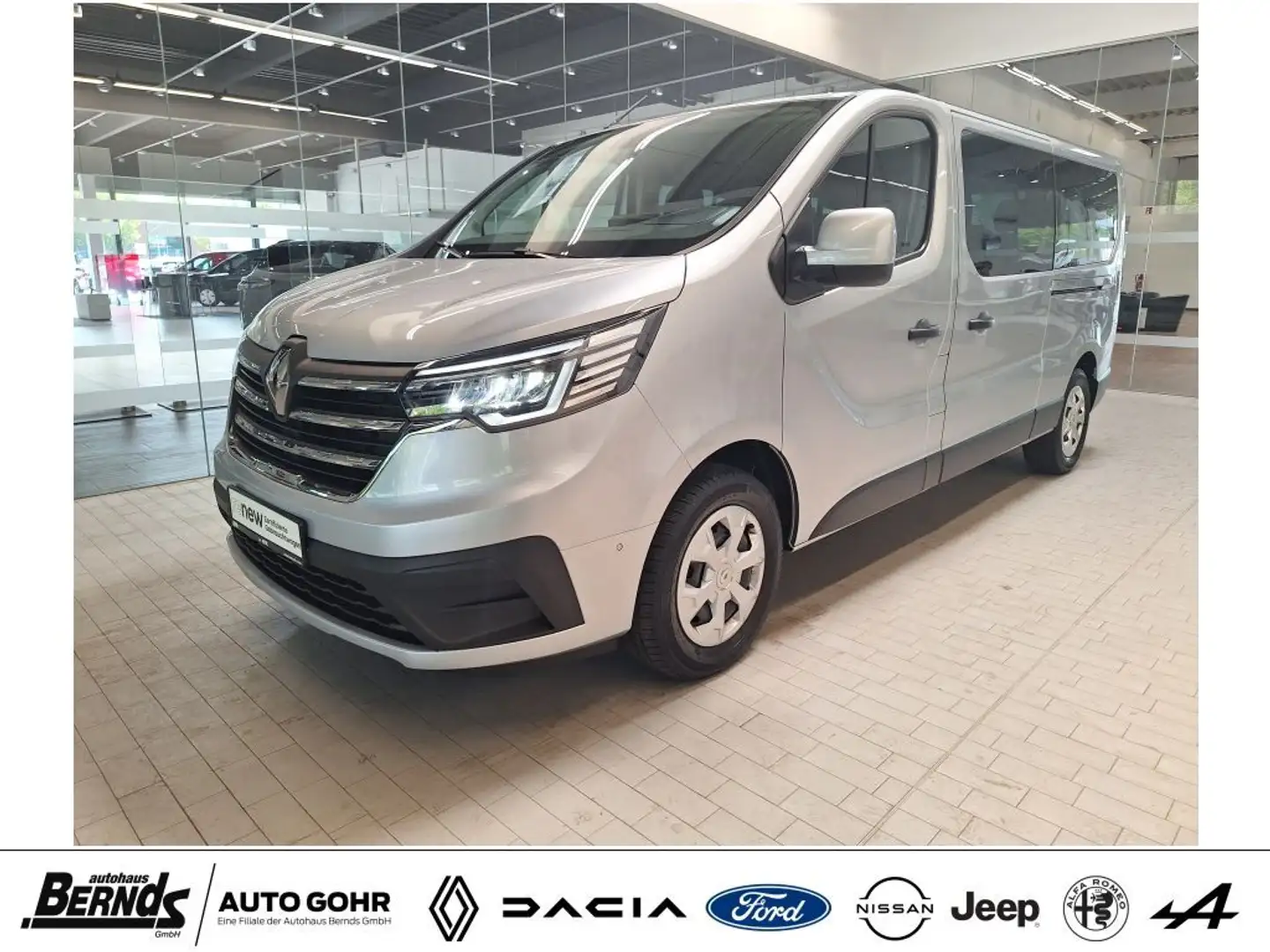 Renault Trafic GRAND Blue dCi 110 Life 9 SITZER 2 x SCHIEBETÜRE Grigio - 1