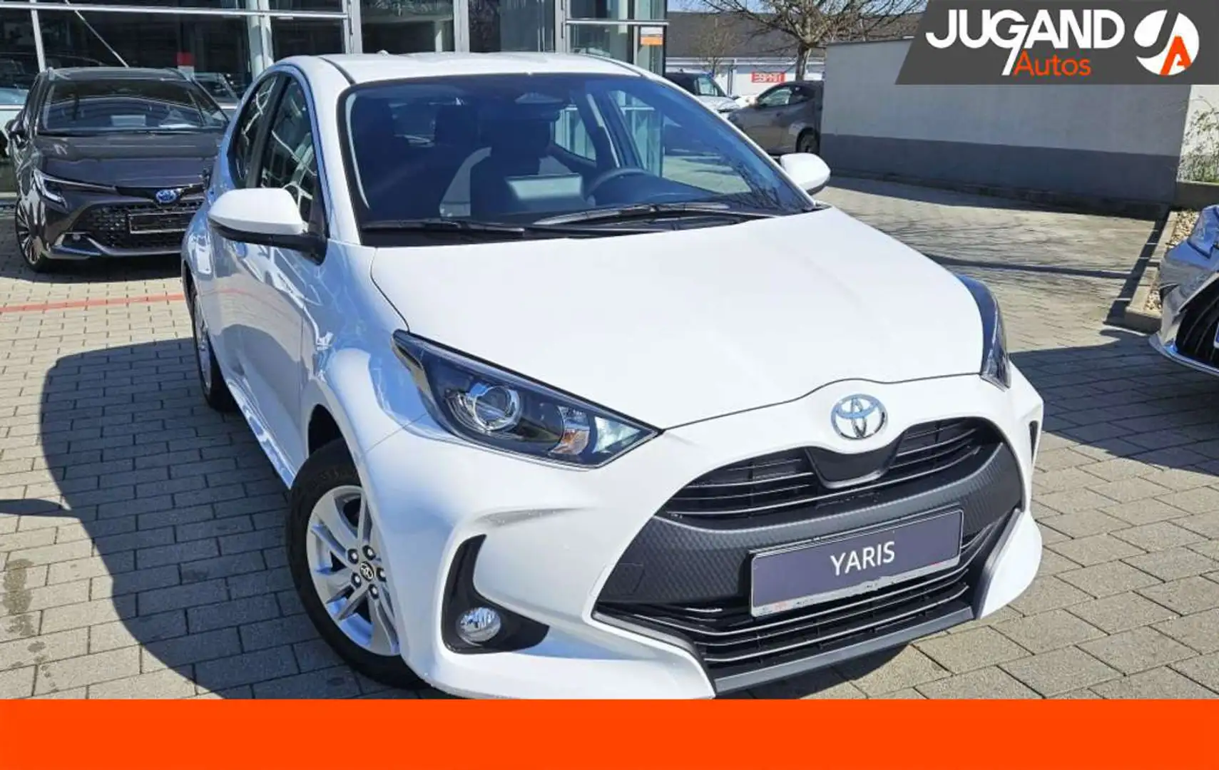 Toyota Yaris HYBRIDE 116 BVA DYNAMIC Blanc - 1