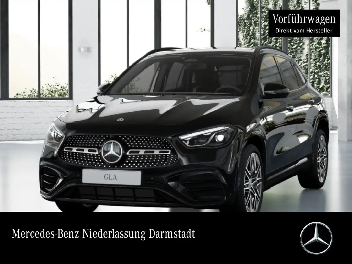 Mercedes-Benz GLA 180 AMG+NIGHT+360°+AHK+MULTIBEAM+TOTW+KEYLESS Schwarz - 1