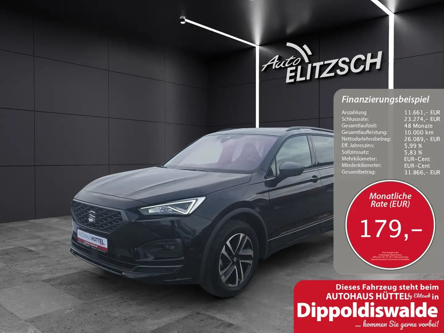 SEAT Tarraco FR 1.5 TSI ACT DSG AHZ KAMERA LED ACC Zwart - 1