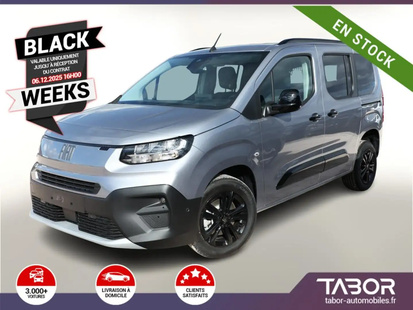 Fiat Doblo Kombi 1.5 BHDi 130 GPS 180°Cam Keyl Gris - 1