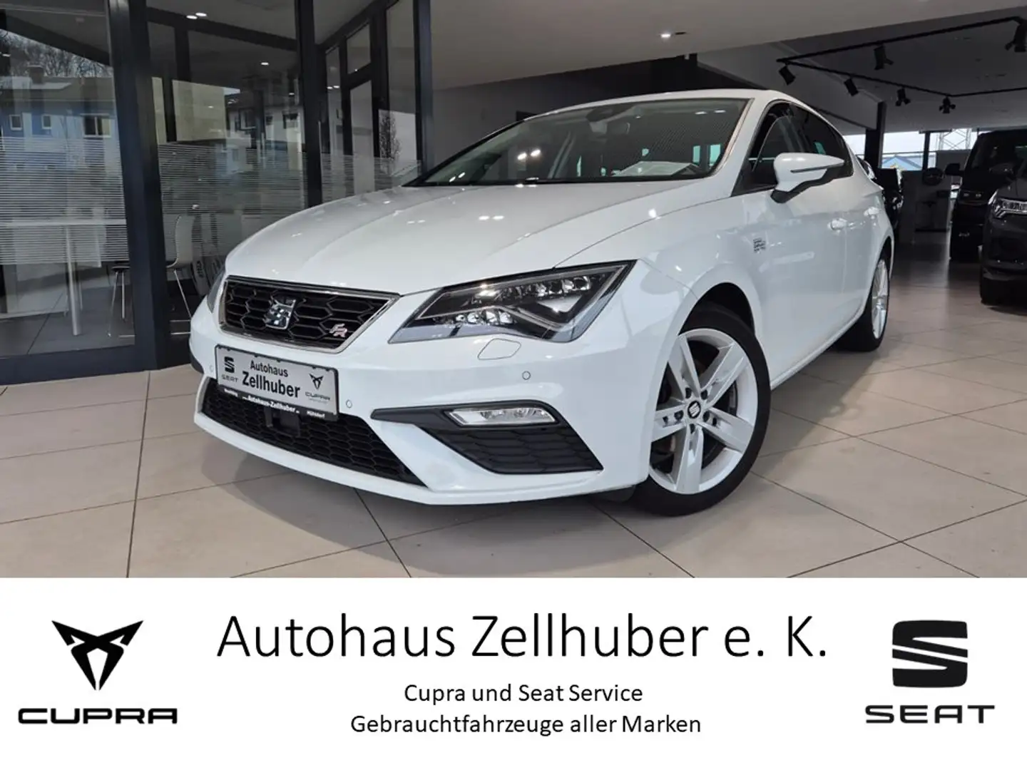 SEAT Leon 1.4TSI FR *ACC*Navi*Sound*Full Link*LED* Weiß - 1