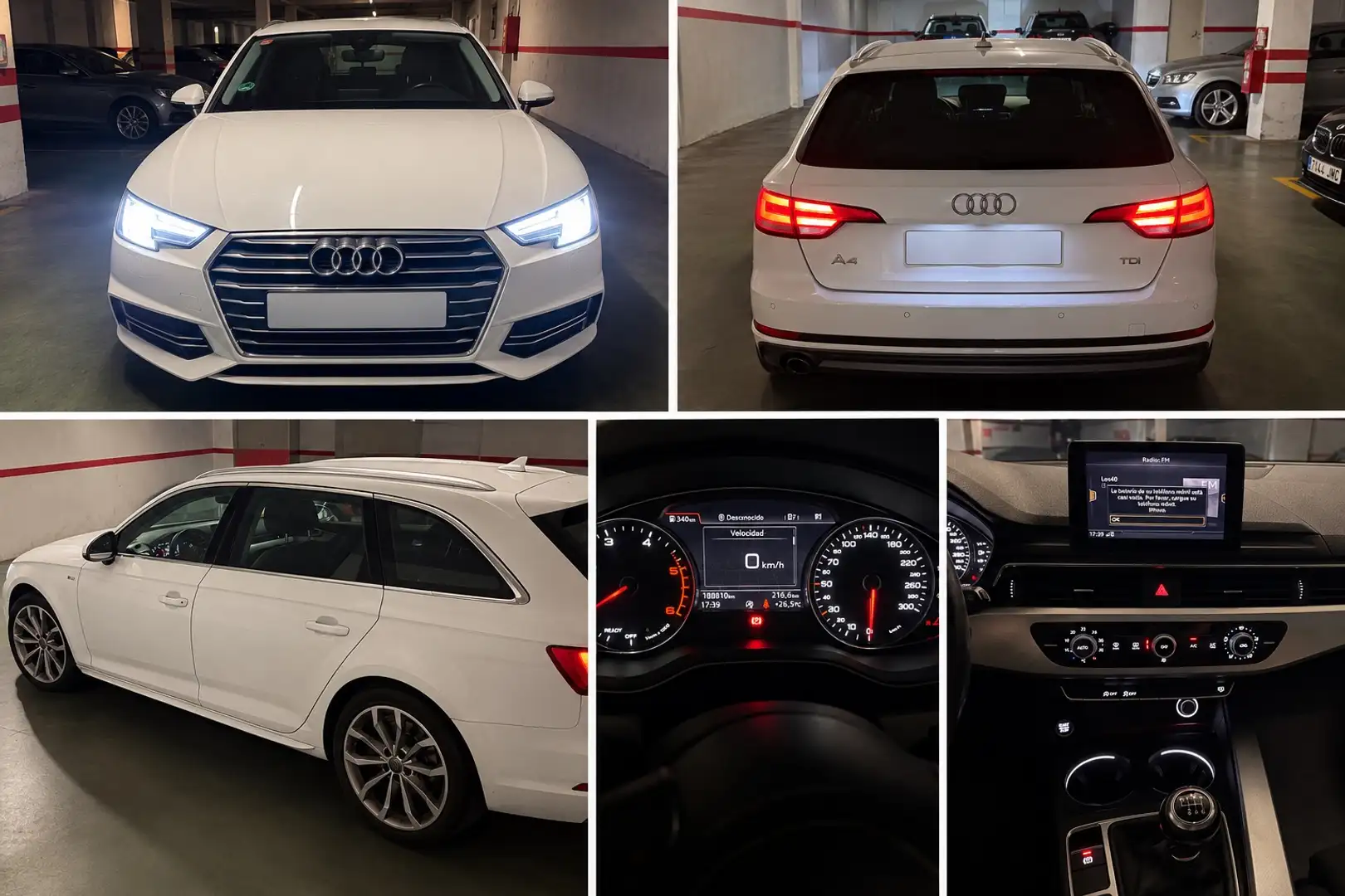 Audi A4 A4 Avant 2.0TDI Sport edition 110kW Sport edition Blanco - 1