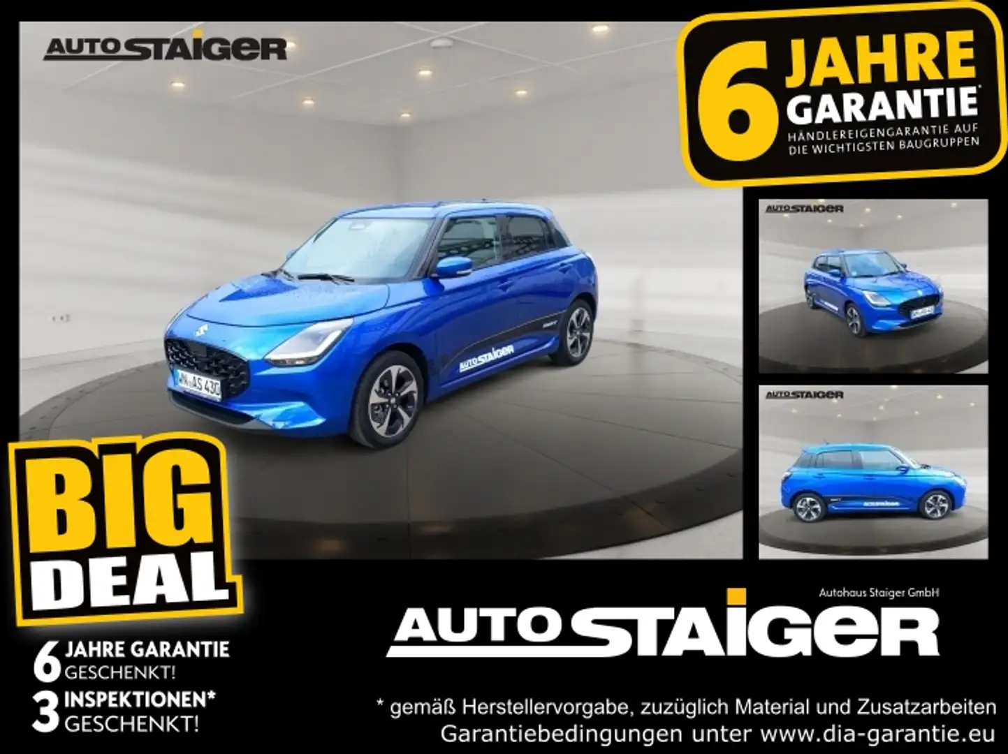 Suzuki Swift 1.2 Comfort+ Automatik*PDC*Rückfahrkamera Blau - 1