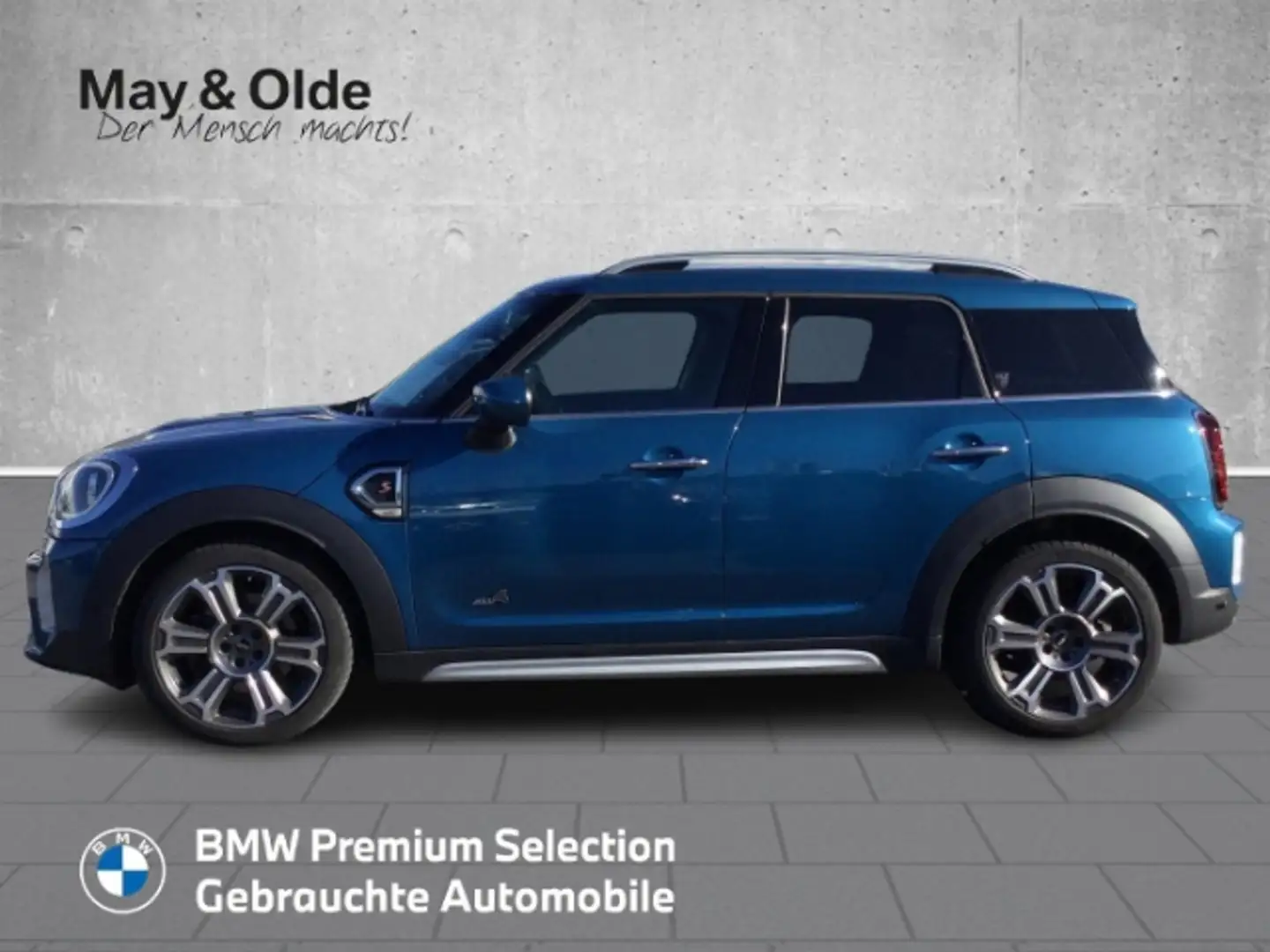 MINI Cooper S Countryman ALL4 LED Pano Kamera CarPlay Bleu - 2