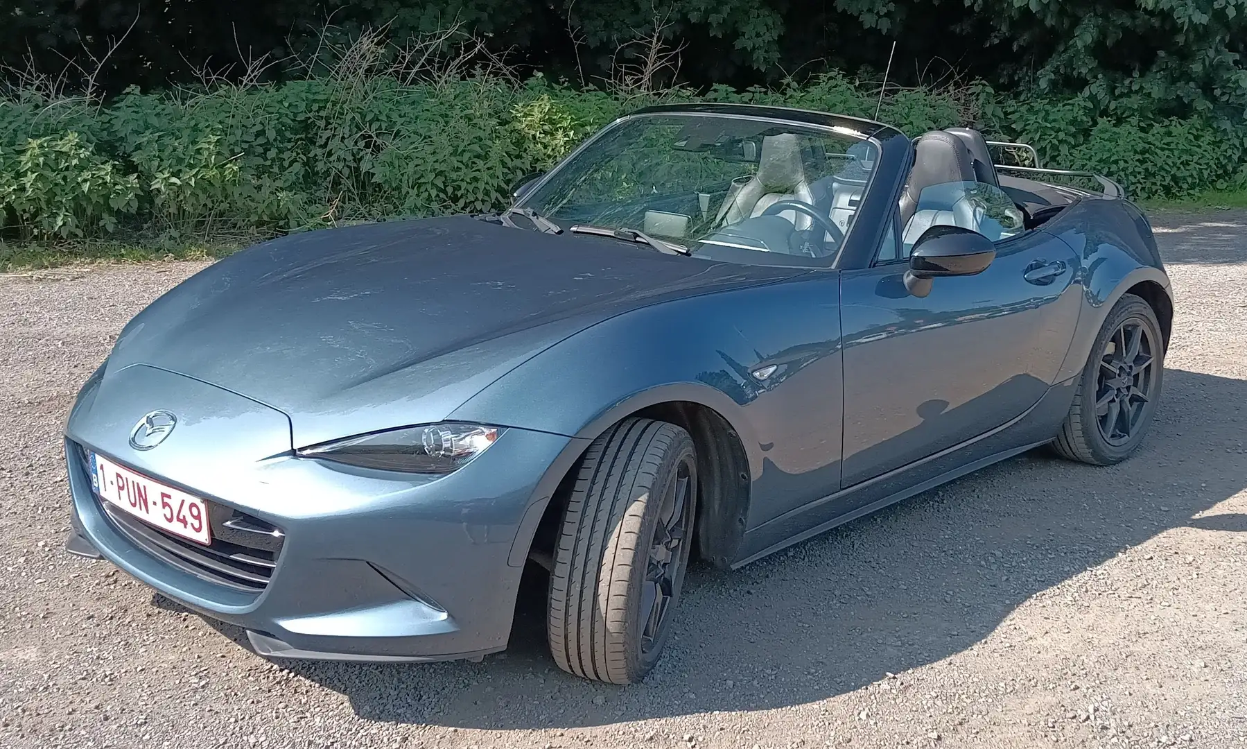 Mazda MX-5 MX-5 1.5i Skyactiv-G Skycruise CUIR/BOSE/REGUL Bleu - 1
