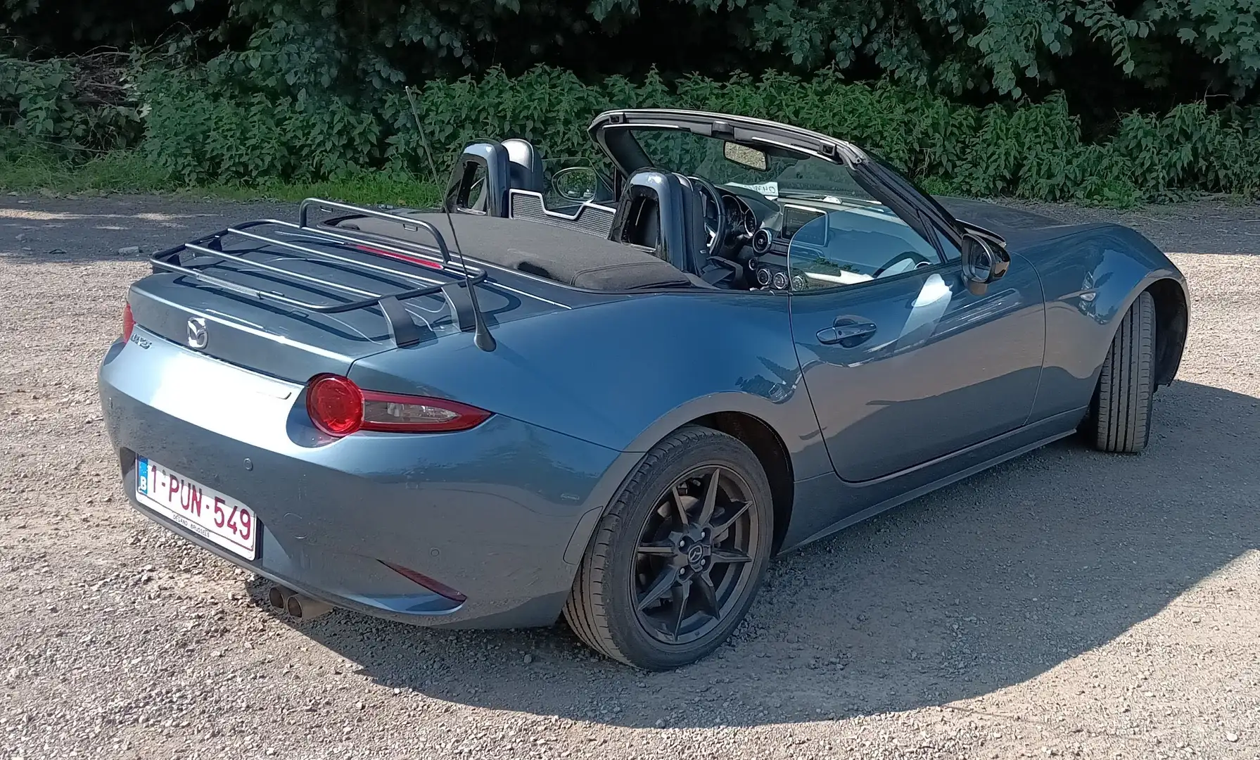 Mazda MX-5 MX-5 1.5i Skyactiv-G Skycruise CUIR/BOSE/REGUL Bleu - 2