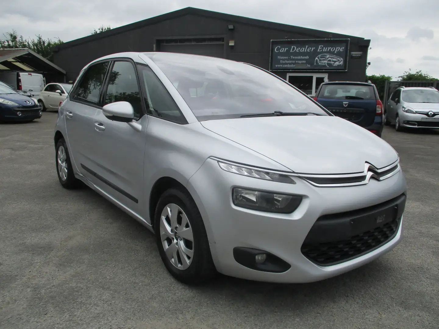 Citroen C4 Picasso 1.6 e-HDi Navi Plateado - 2