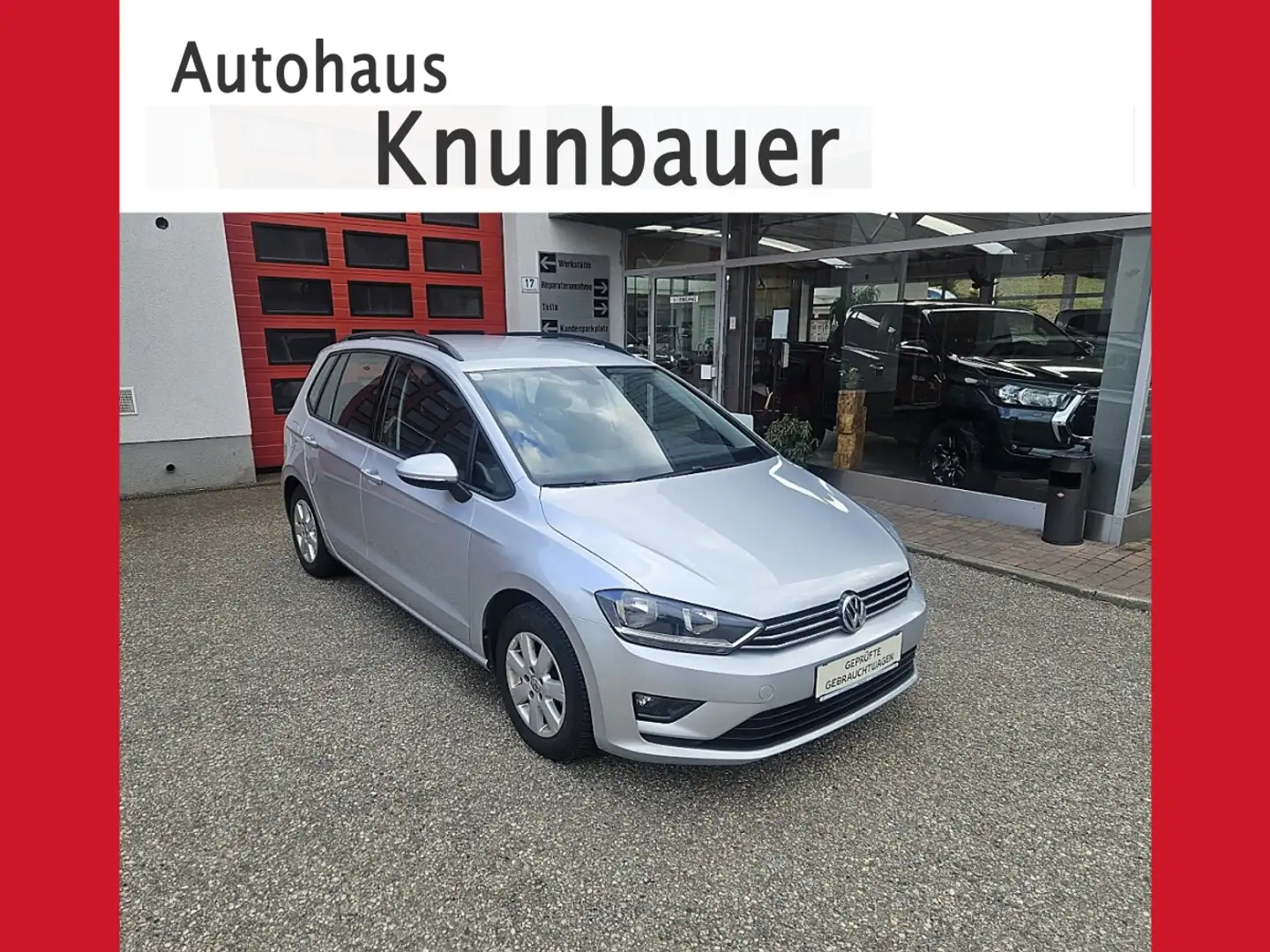 Volkswagen Golf Sportsvan Comfortline BMT 1,2 TSI DSG Silber - 1