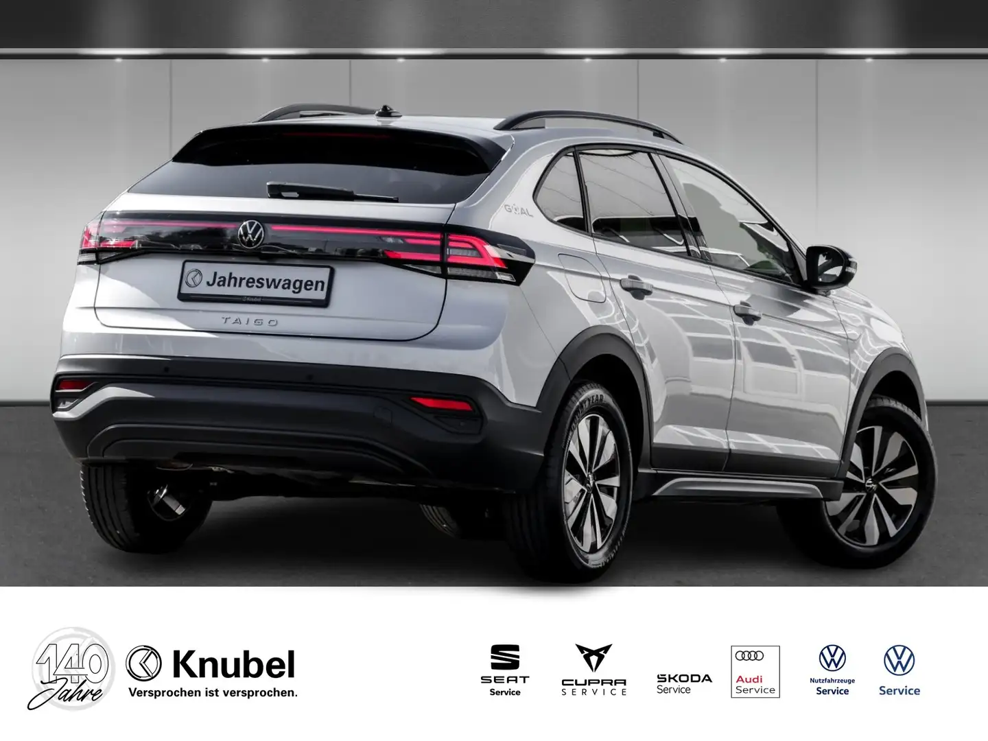 Volkswagen Taigo GOAL 1.0 TSI DSG LED/NAVI/ACC Silber - 2