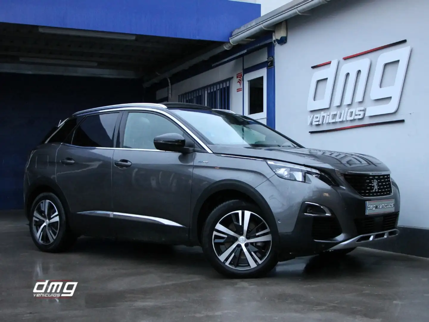 Peugeot 3008 Hybrid 225 GT Line e-EAT8 Gris - 1