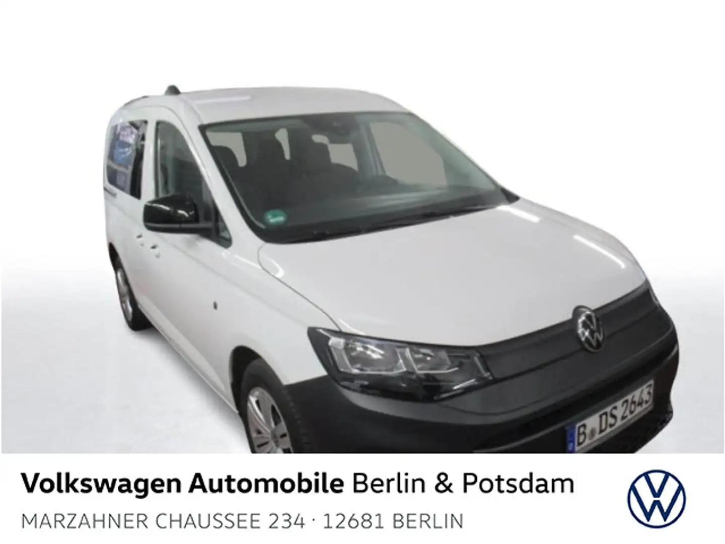Volkswagen Caddy 2.0 TDI DSG Klima Radio PDC GRA Weiß - 1