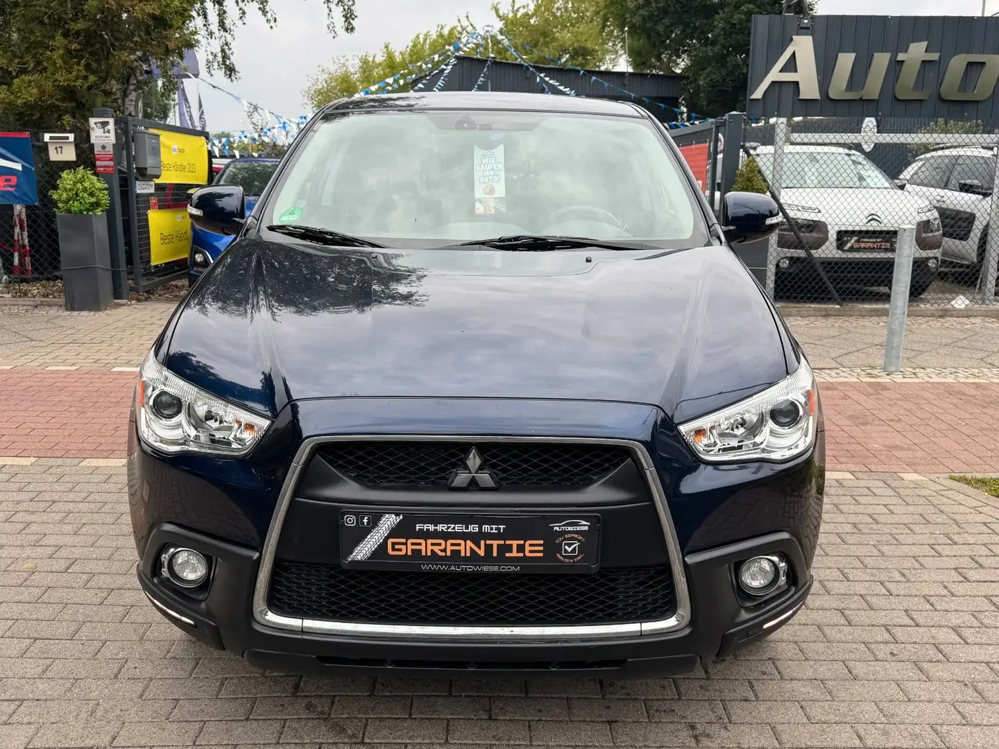 Mitsubishi ASX Basis 2WD*Klimaautomatik*Shz*LED*TÜV NEU Kék - 2