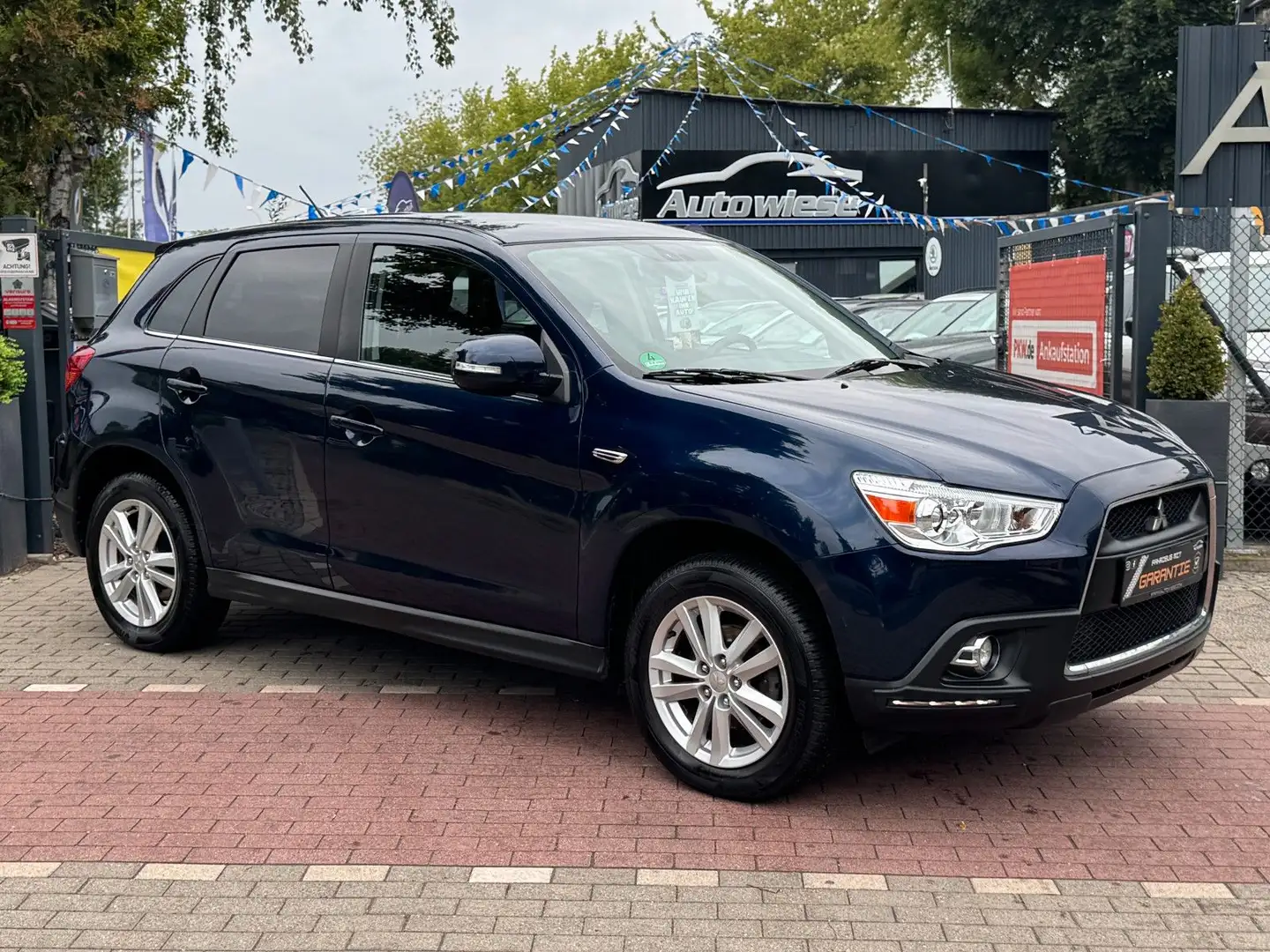 Mitsubishi ASX Basis 2WD*Klimaautomatik*Shz*LED*TÜV NEU Kék - 1