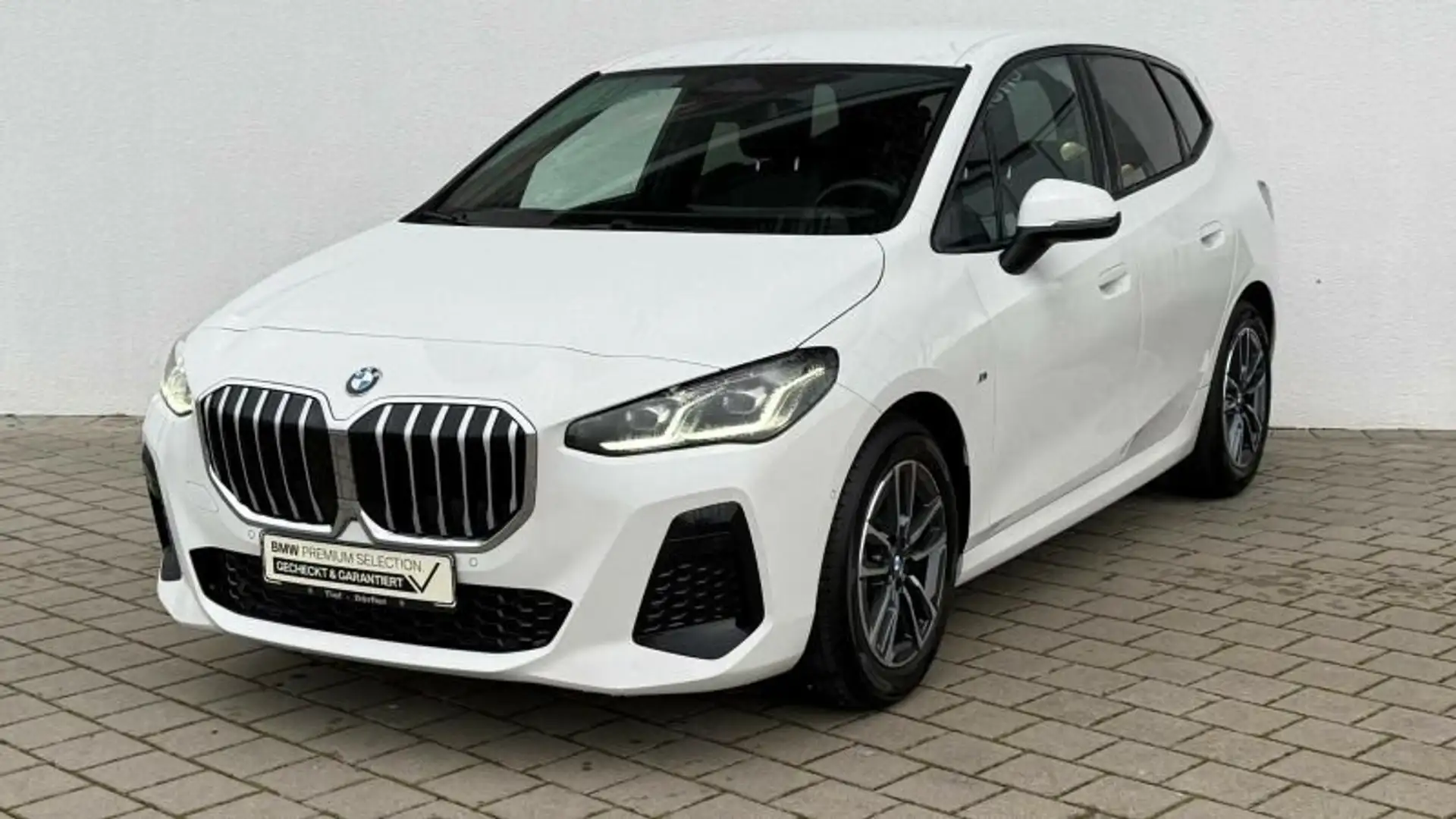 BMW 216 i Active Tourer SAG M Sport LED+/K-ZUG/SH/CAM Weiß - 2