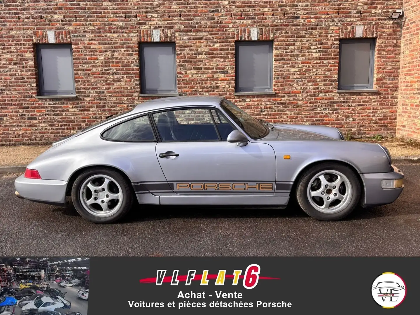 Porsche 964 3.6 Carrera 4 Plateado - 1