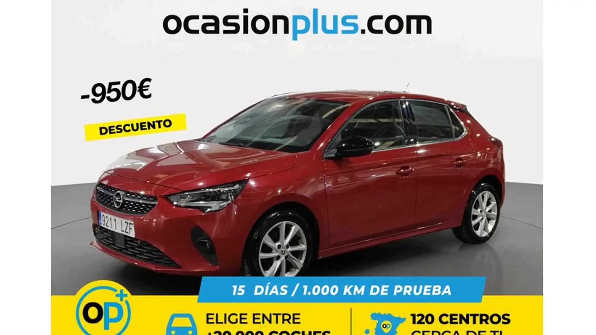 Opel Corsa 1.2T XHL S/S Elegance 100 Rouge - 1