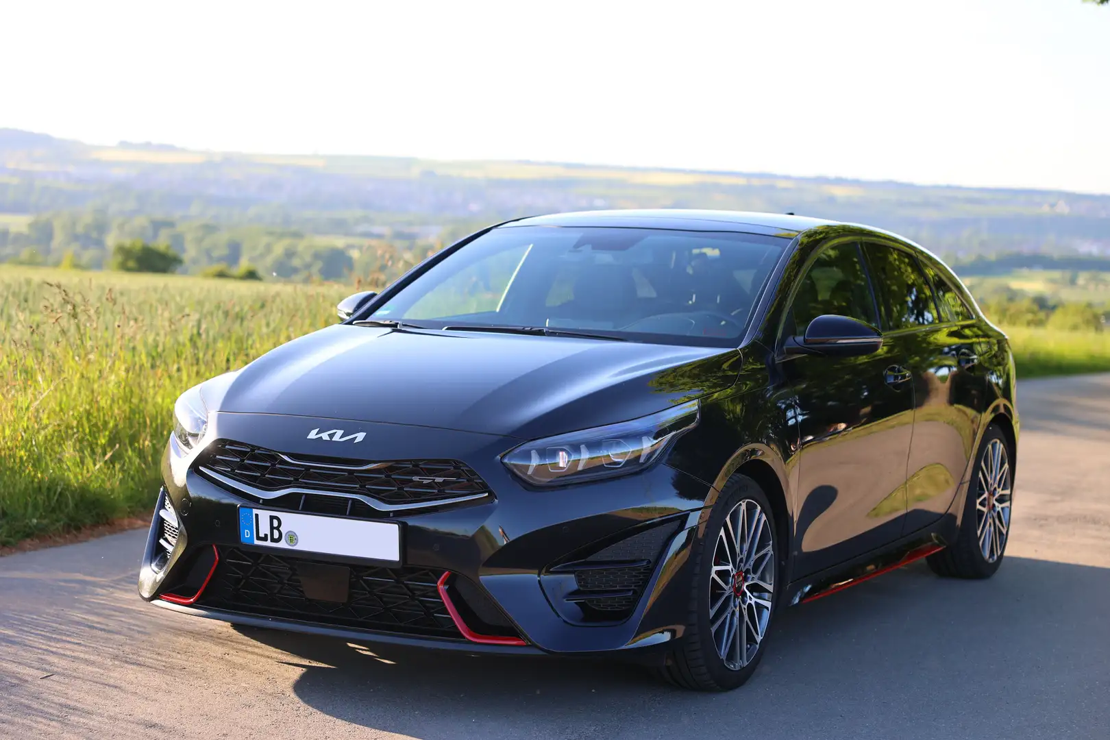 Kia ProCeed / pro_cee'd ProCeed GT Vollausst.|Pano|Komf.|AHK|Perf. Bastuck Schwarz - 1