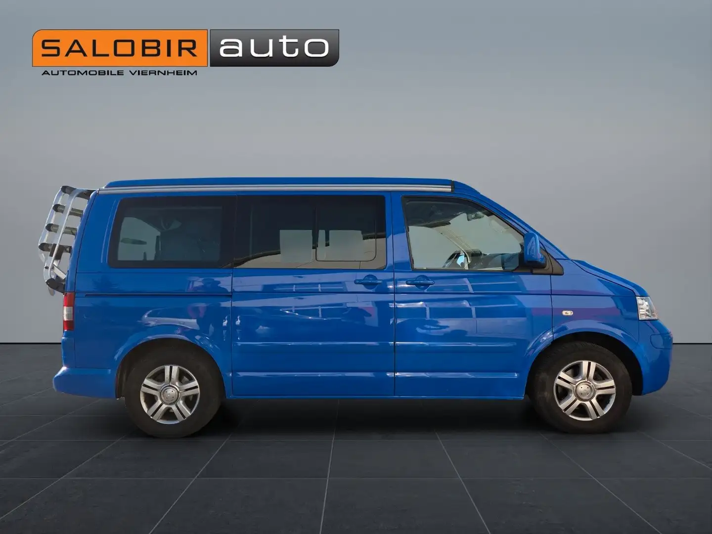 Volkswagen T5 California Camper Aufstelldach Standhzg Küche Modrá - 1
