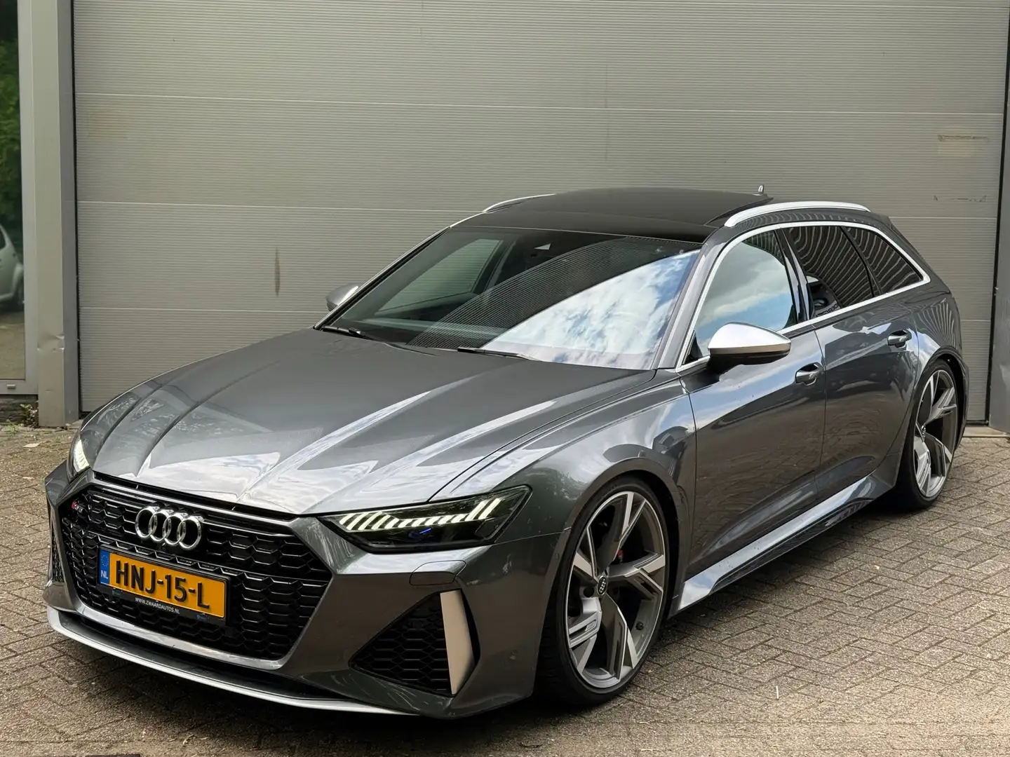 Audi A6 Avant RS6 TFSI quattro l Pano l Carbon l Klasse 5 Grigio - 1