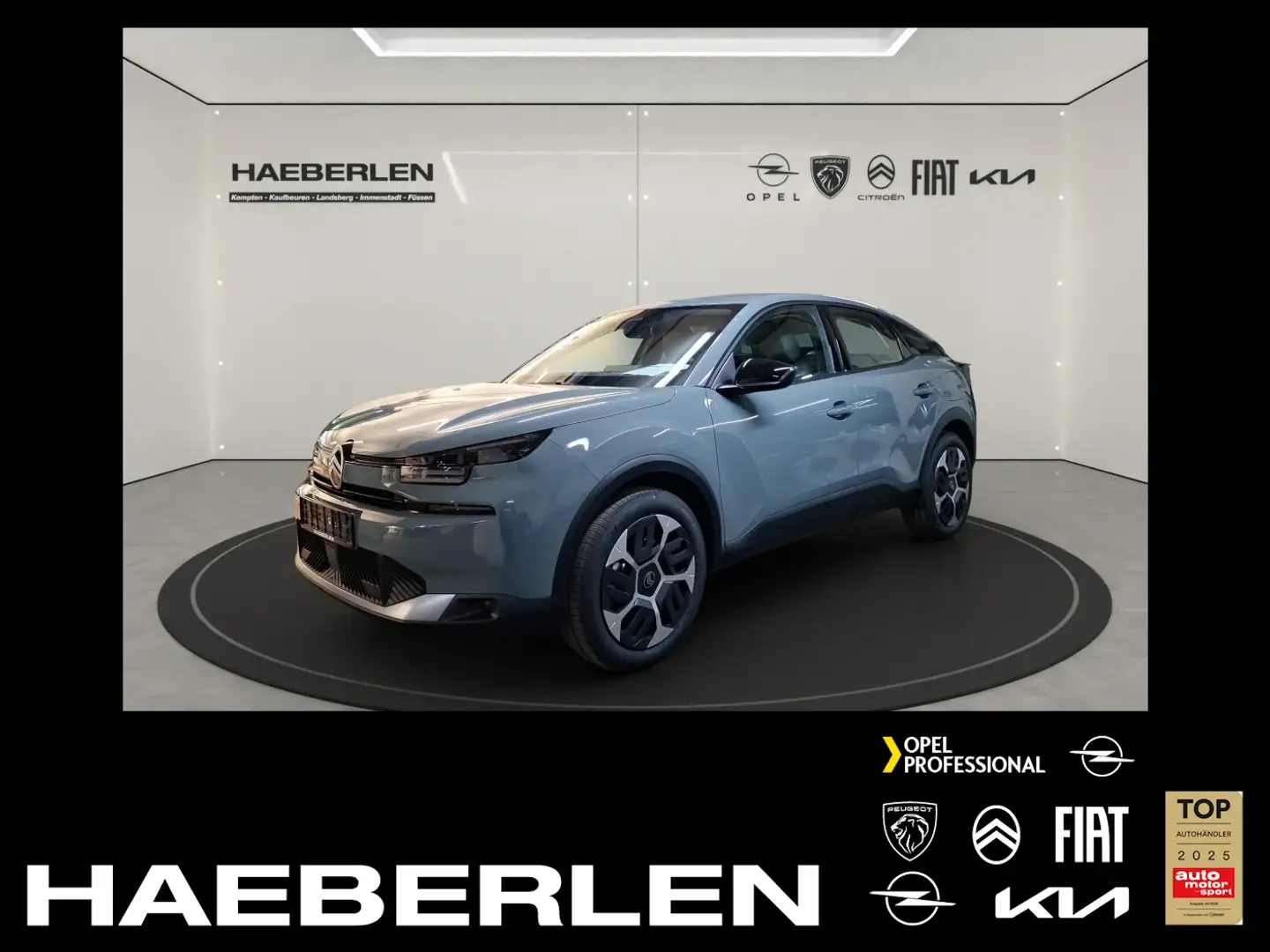 Citroen C4 1.2 PureTech 130 Plus SpurH LED KlimaA Navi Grün - 1