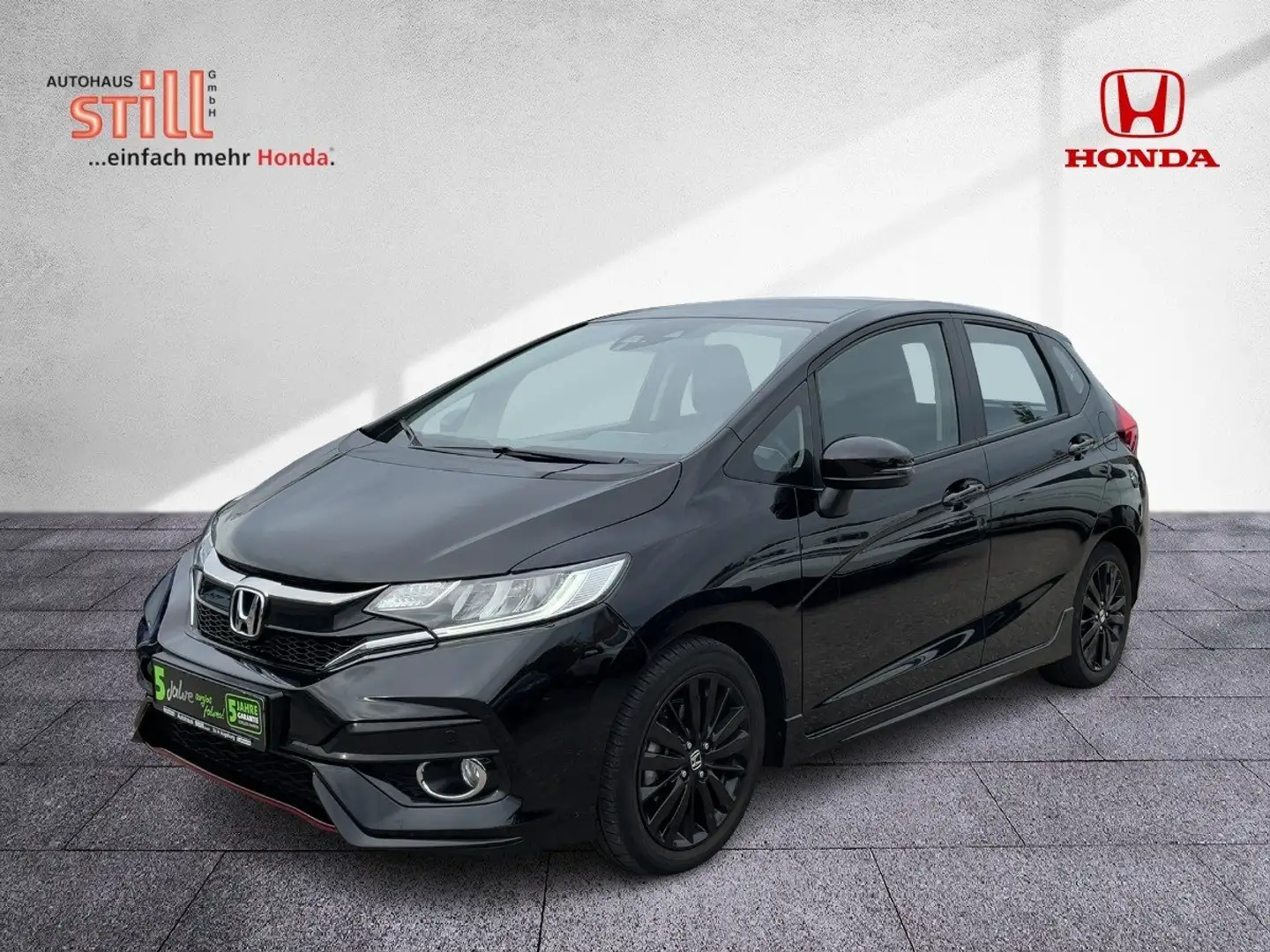 Honda Jazz 1.5 i-VTEC Dynamic LED+SHZ+LM Zwart - 2
