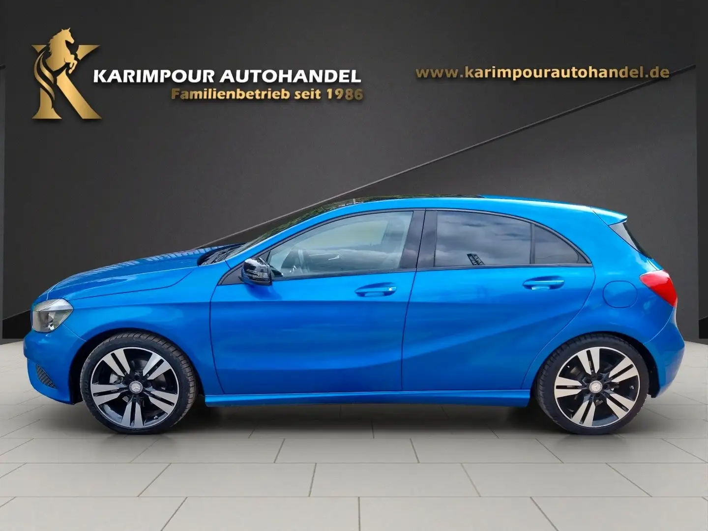 Mercedes-Benz A 200 CDI *Nav*Pano*SHZ*Teilleder*EU6* Bleu - 2