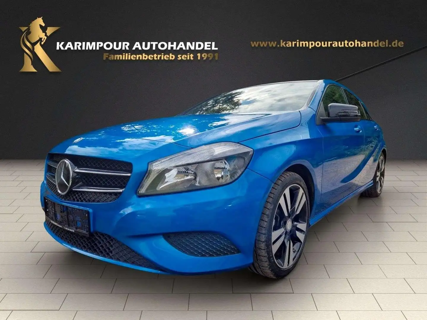 Mercedes-Benz A 200 CDI *Nav*Pano*SHZ*Teilleder*EU6* Blau - 1
