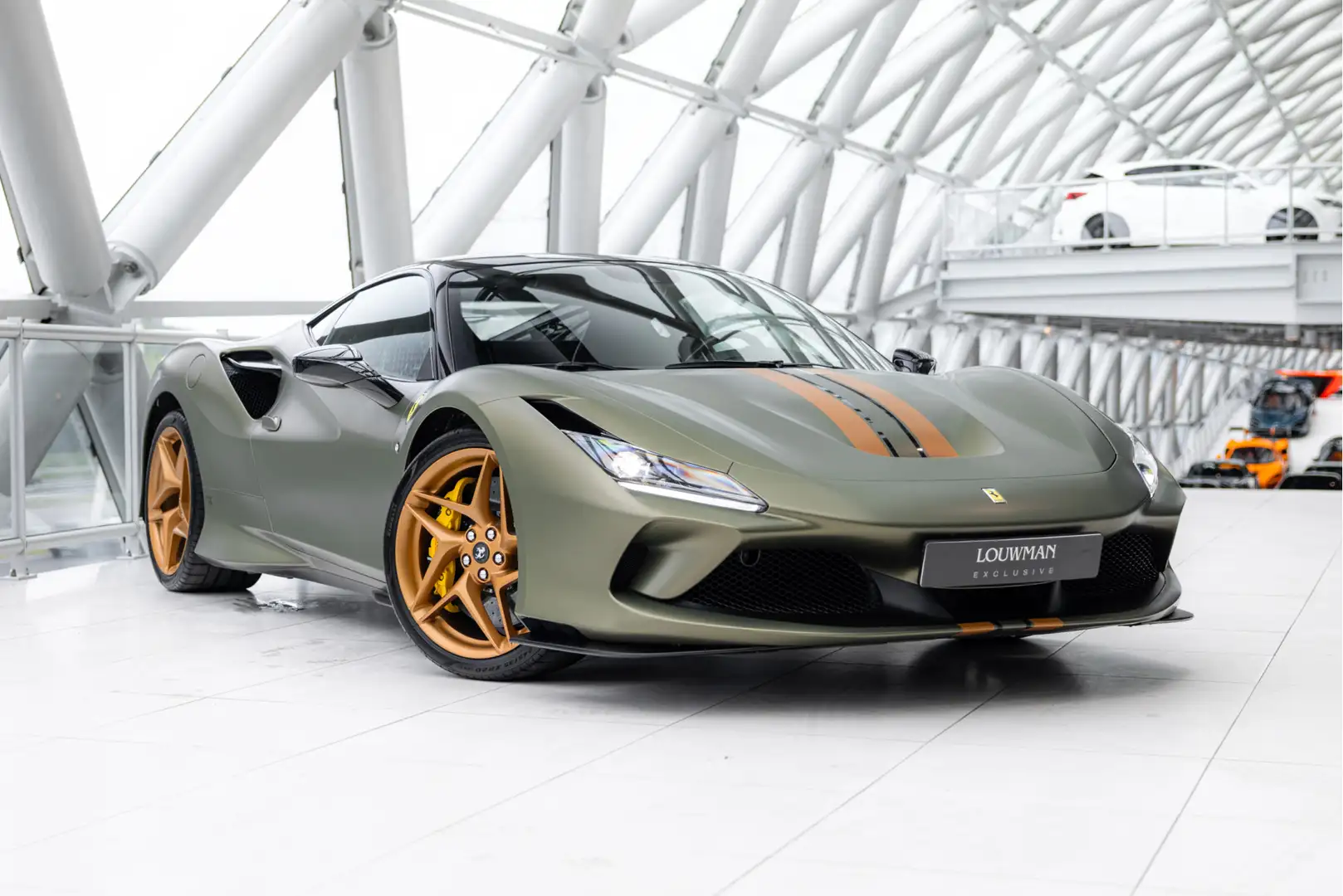 Ferrari F8 Tributo 3.9 V8 HELE | Verde Veloce | Carbon Led Steering | Kék - 1