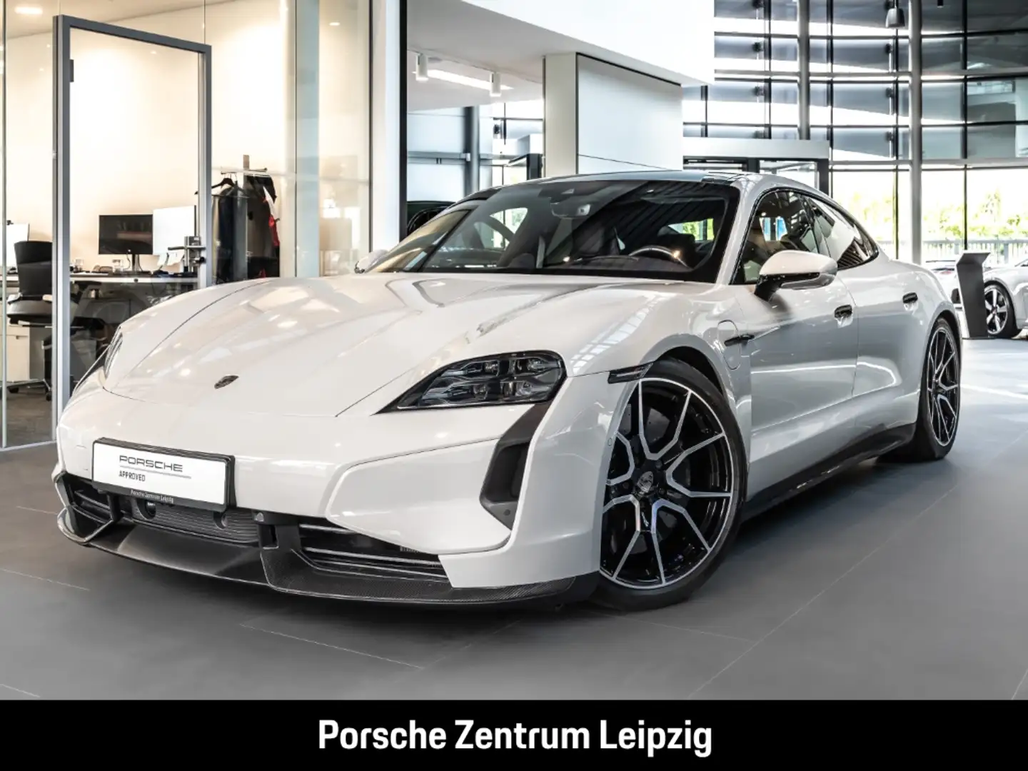 Porsche Taycan Turbo S ActiveRide Burmester PCCB INDIVIDUAL Gris - 1