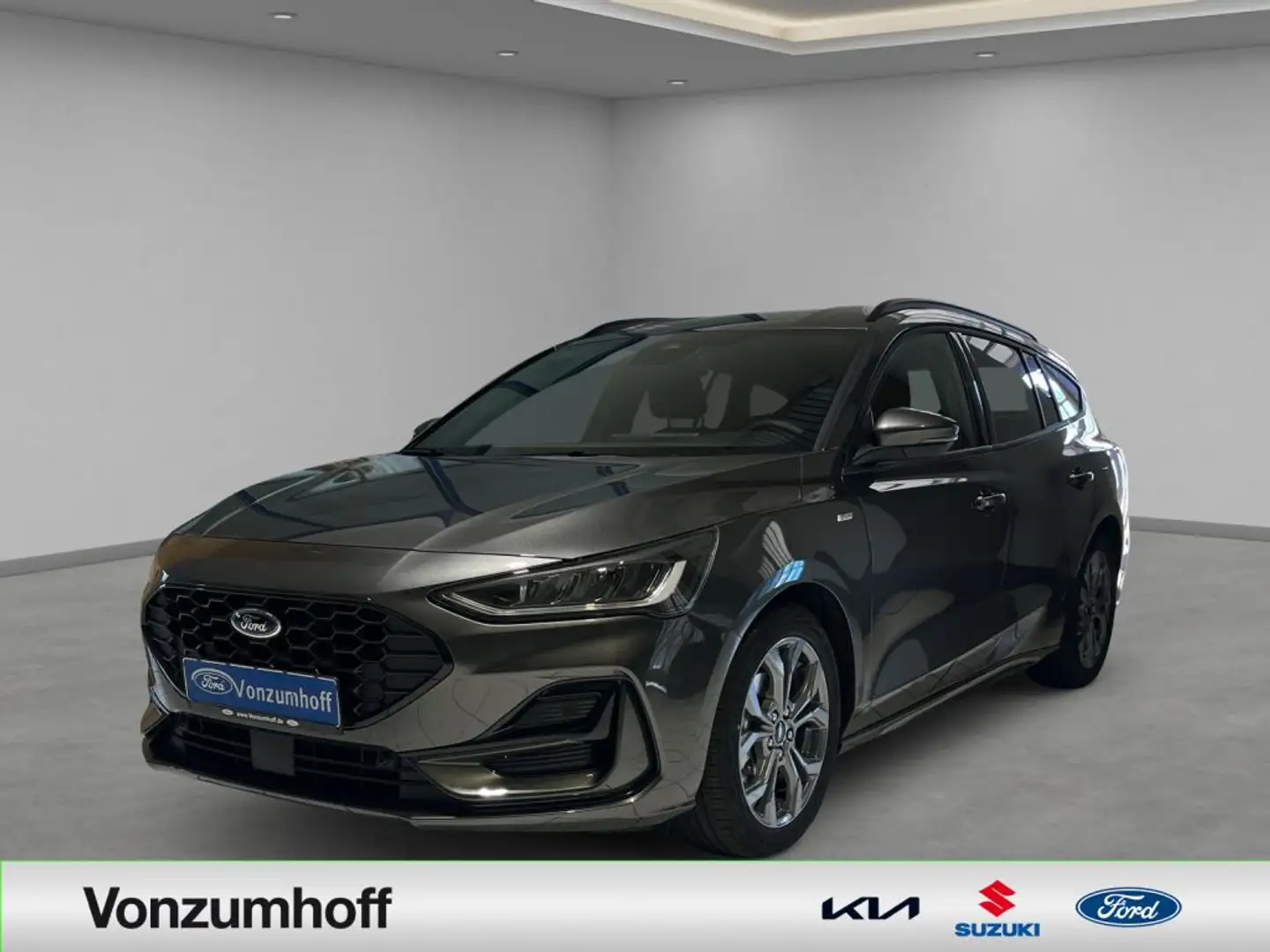Ford Focus Turnier 1.0 EcoBoost Hybrid Aut. ST-LINE X Gris - 1
