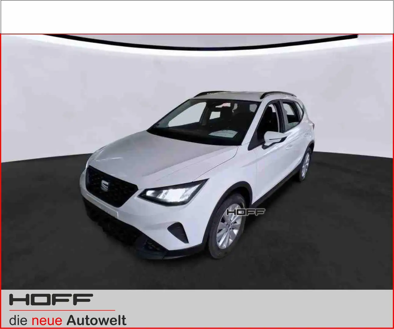 SEAT Arona 1.0 TSI Style PDC APP DAB+ Tempomat LED Weiß - 2