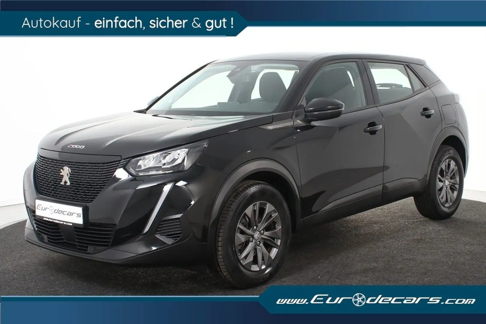 Peugeot 2008 Active *1.Hand*Navi*Kamera*DAB* Schwarz - 1